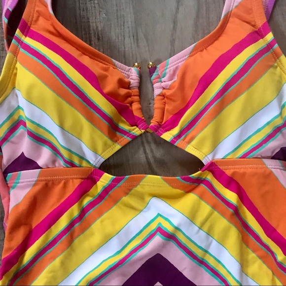 NWOT Gibson Latimer one piece swimsuit size XS - Picture 2 of 4